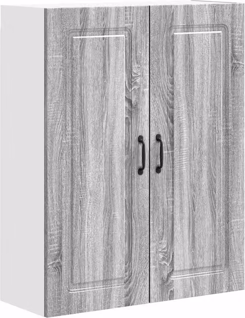 Panel de lavaplatos Kalmar SYFAX en gris sonoma con acabado mate, An/P/Al: 80 x 31 x 100 cm