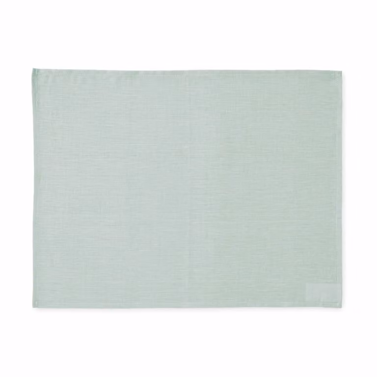 Pack de 4 salvamanteles de lino de Muare Home en color verde, An/Al: 35 x 45 cm