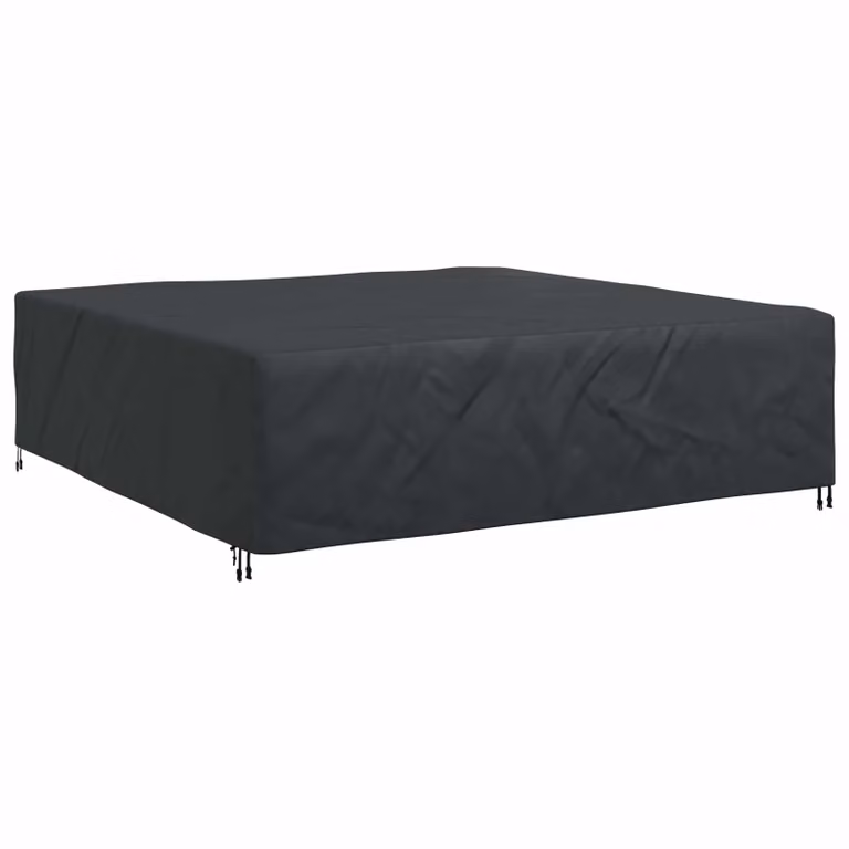 Funda para sofá vidaXL impermeable color negro An/P/Al: 260 x 260 x 90 cm