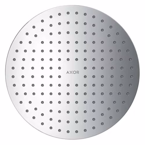 Cabezal de ducha de techo redondo Hansgrohe Axor Showersolutions en cromo con 1 chorro