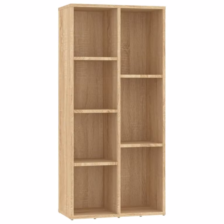 Estantería de madera Maison Chic color marrón y beige con acabado mate, An/P/Al: 50 x 25 x 106 cm