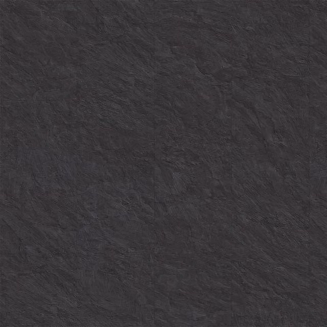 Suelo Laminado Egger Aquadura+ Pizarra Scivaro EDF301 con acabado stone look resistente al agua en color gris antracita de 2,54 m²