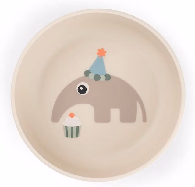 Bol antideslizante Done by Deer Foodie Celebration color beige