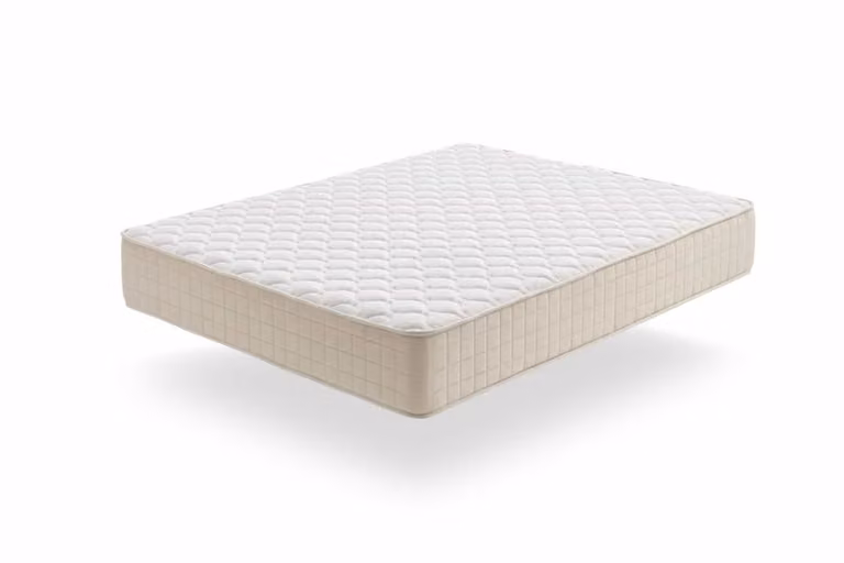 Colchón viscoelástico Magic Plus de Moonia en color blanco y beige, An/P/Al: 150 x 190 x 30 cm