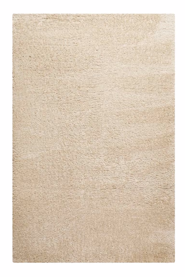Alfombra de pelo largo Wecon Home en color beige, An/P: 80 x 150 cm