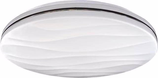 Plafón LED redondo Klara de Struhm para baño, color blanco, 13W, 4000K, IP44
