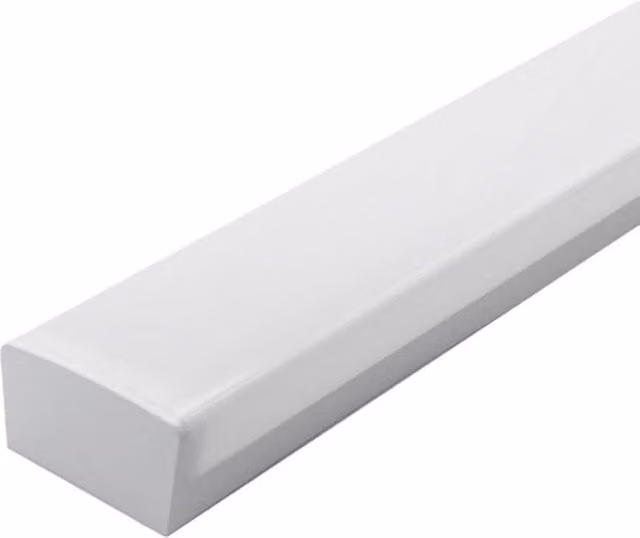 Regleta LED Silumen blanca de 48W con tecnología CCT y protección IP20, Ancho: 120 cm