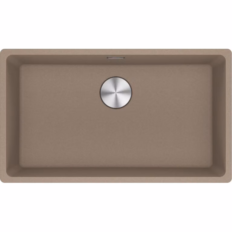 Fregadero empotrado Franke Maris MRG 210-72 de fragranito color Cachemira con control manual para encimeras de 80 cm