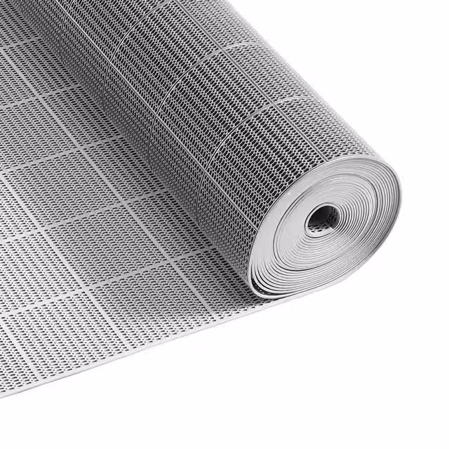 Alfombrilla de drenaje antideslizante VEVOR de PVC gris para zonas húmedas, piscina o cocina, Ancho: 90 cm, Largo: 1500 cm