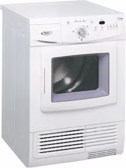 Secadora de carga frontal Whirlpool AWZ 8676 de condensación, 7 kg, 800 rpm, color blanco