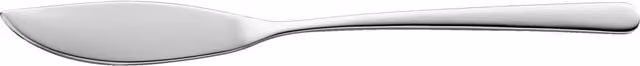 Cuchillo para pescado ZWILLING Nova en acero inoxidable color plata con acabado pulido