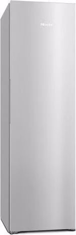 Congelador vertical Miele NoFrost SideOpen FNS 4382 D el. en color plata y acero inoxidable con apertura a la izquierda y función superfreezing