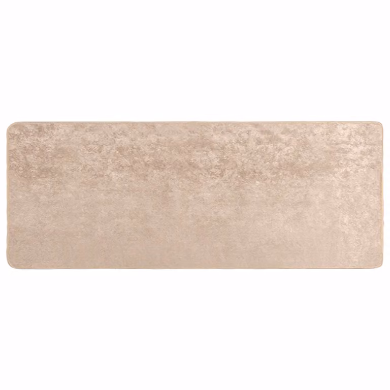 Alfombra de pasillo vidaXL MARSA beige de diseño abstracto, lavable y antideslizante, An/P: 80 x 200 cm