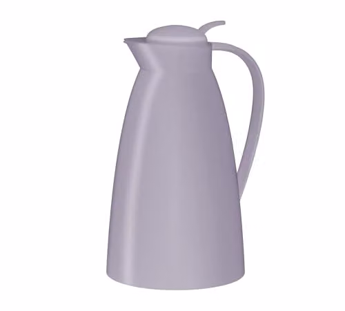 Jarra térmica Alfi Eco color viola pastello con inserto de cristal templado de 1,0 l