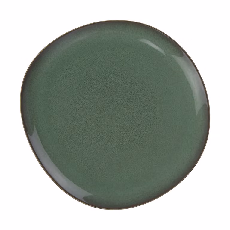 Fuente de servir Lave de Villeroy & Boch en color verde, diámetro 32 cm