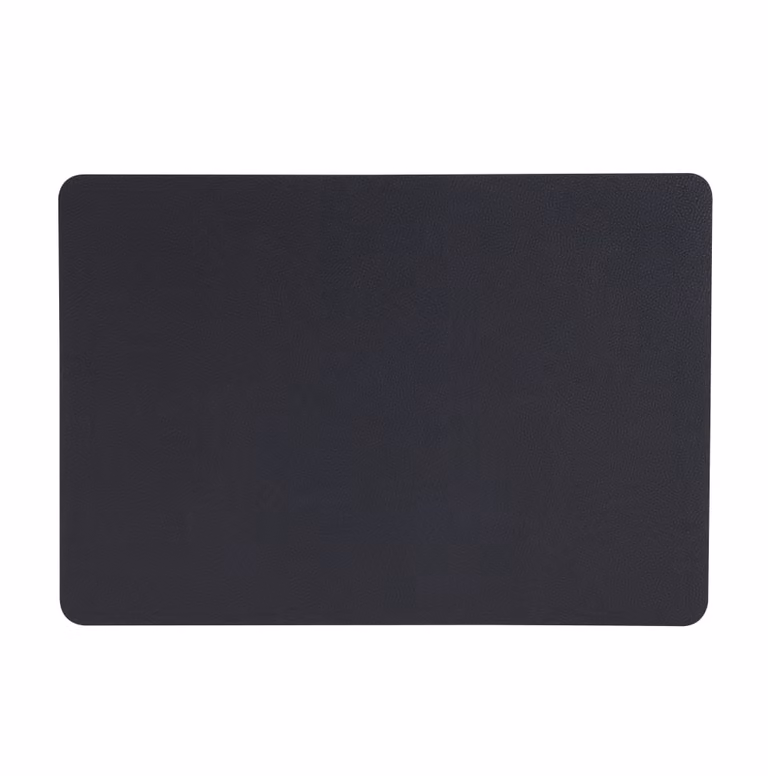 Mantel individual Maison du Monde negro y verde caqui de PVC con diseño minimalista An/P: 43 x 30 cm