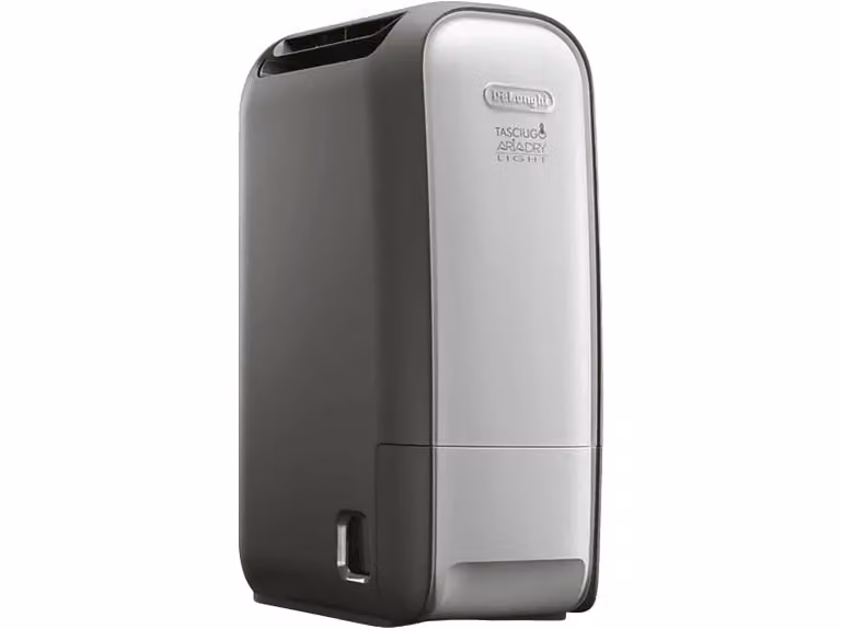 Deshumidificador De'Longhi Tasciugo AriaDry Light DNS80 con ionizador y timer, color gris