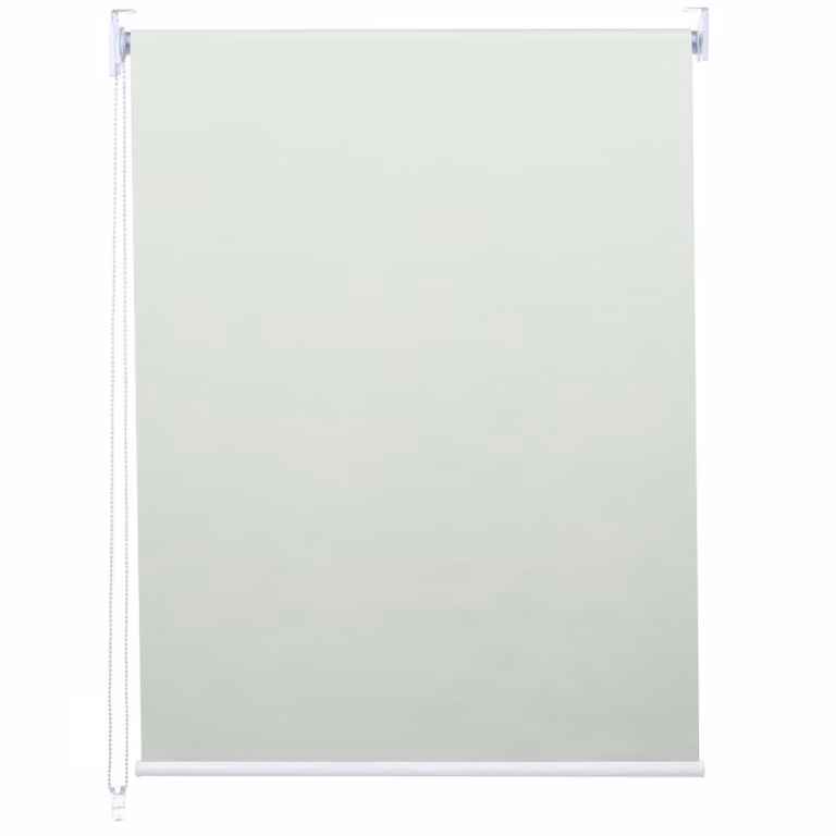 Estor enrollable Mendler de poliéster opaco y térmico, color beige, An/P/Al: 80 x 1 x 230 cm