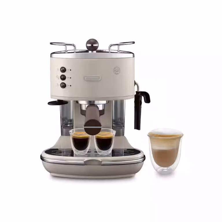 Cafetera De'Longhi Icona Vintage Beige ECOV311.BG