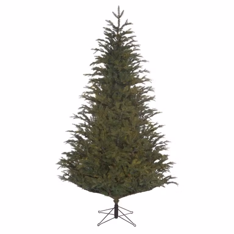Árbol de Navidad Artificial Frasier de Black Box Trees en color verde, Altura: 185 cm, Ancho: 124 cm, Profundidad: 124 cm