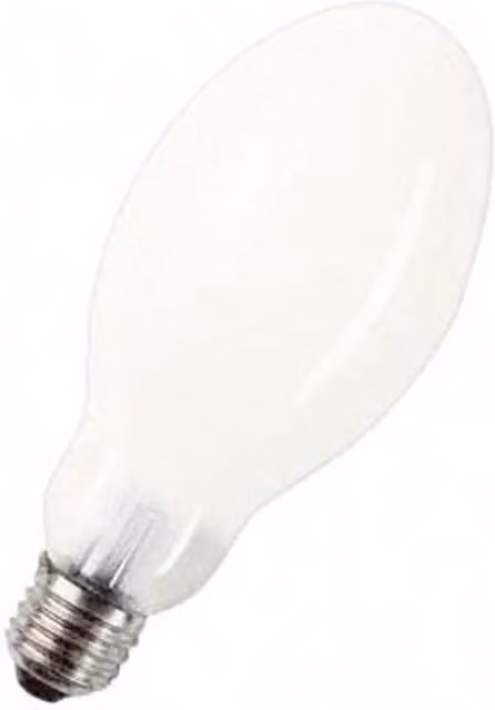 Lámpara de descarga de ioduros metálicos Osram HQI-E 70W/WDL con casquillo E27 de color blanco y transparente