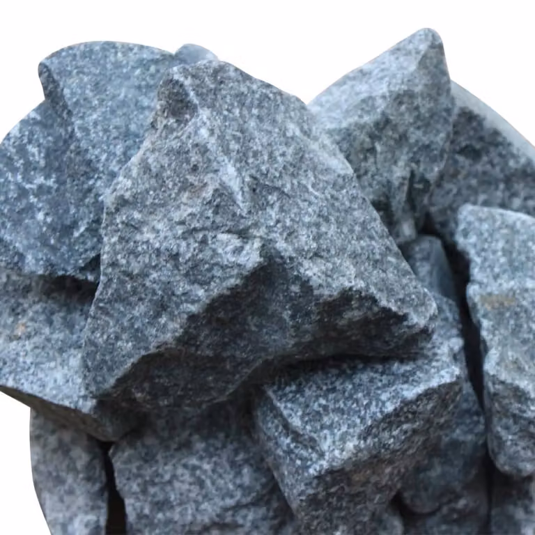 Piedras naturales grises para sauna vidaXL de 30 kg