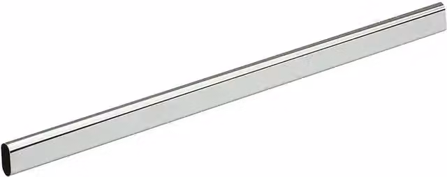 Barra para colgar ropa Suki de metal en color plata, Largo: 200 cm