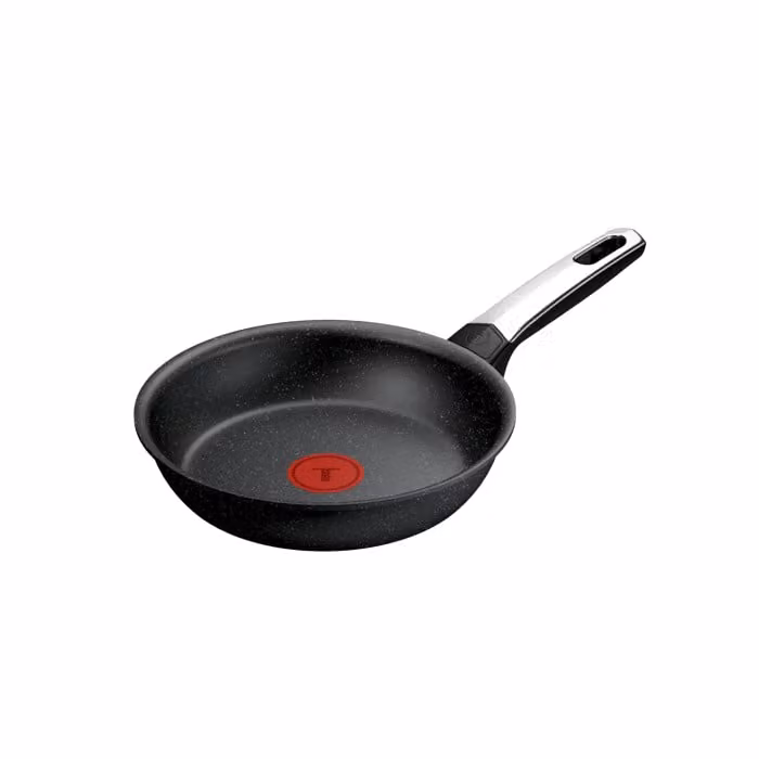 Sartén Tefal Expertise+ con revestimiento antiadherente cerámico de color negro, compatible con inducción, diámetro: 20 cm