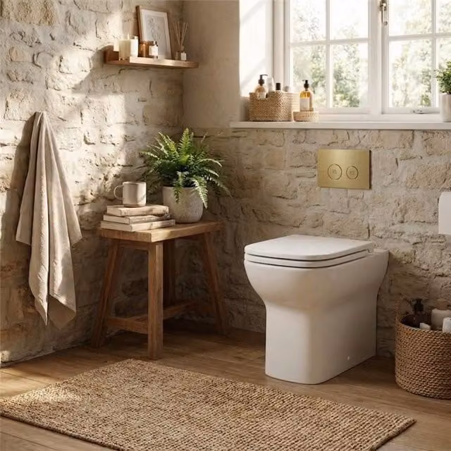 Inodoro de cerámica blanca Vitra S20 empotrado sin asiento An/P/Al: 54 x 40 x 36 cm