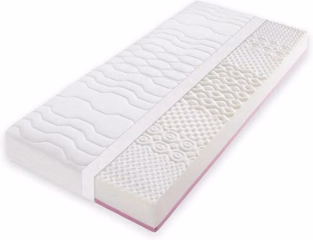 Colchón de muelles ensacados Home Deluxe TOUCH blanco An/P: 90 x 200 cm H3/H4