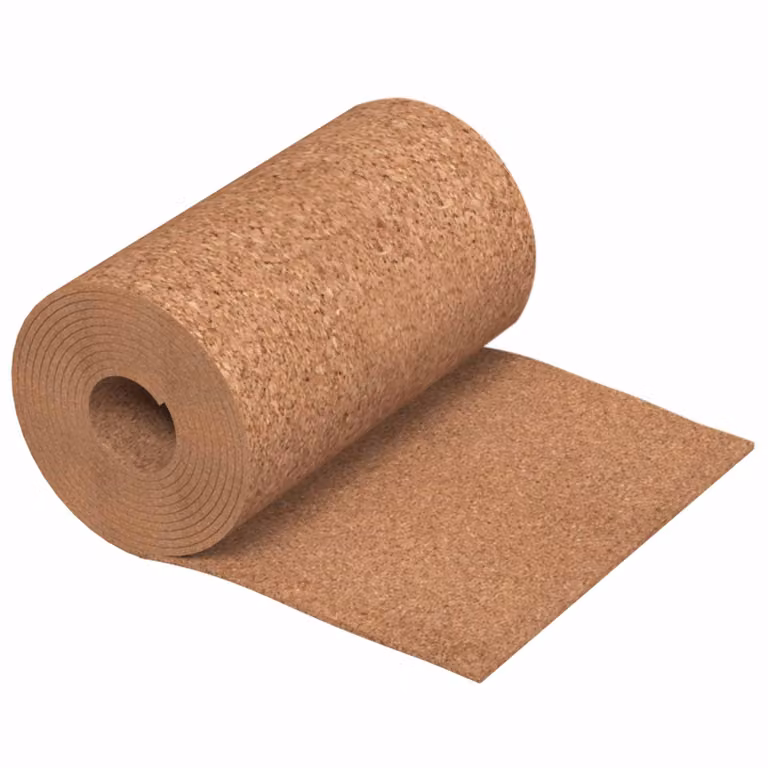 Rollo de corcho marrón vidaXL de 50 x 800 x 0,8 cm