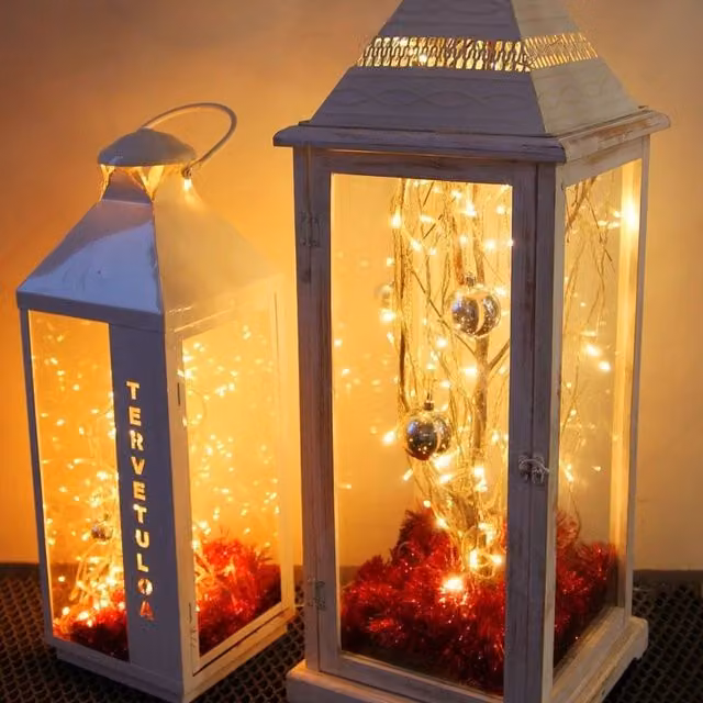 Hilo Luminoso F-BRIGHT con 20 LED RGB Multicolores, Función Flash y Mando a Distancia en Cobre y Plata