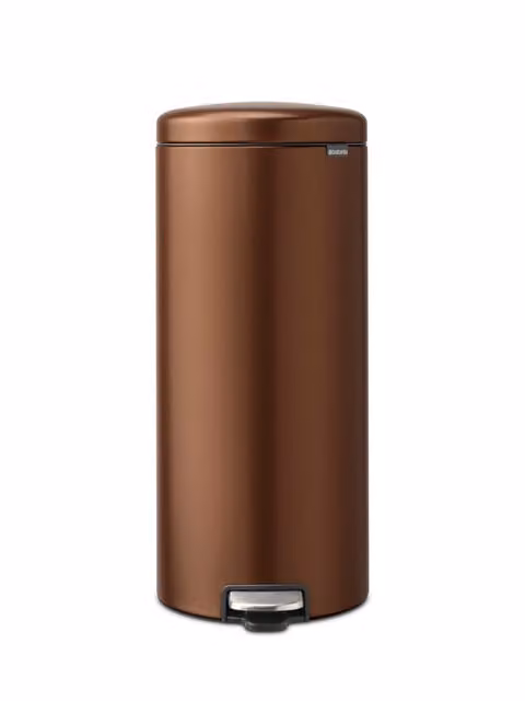 Cubo de pedal Brabantia Newicon de 30 litros con cierre suave en color bronze