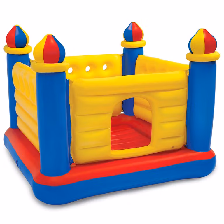 Castillo inflable Jump-O-Lene Intex multicolor de PVC para niños