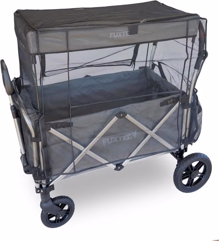 Protección solar y contra insectos Fuxtec CTL900-FG plegable en color negro para carros CTL900 y CTL950