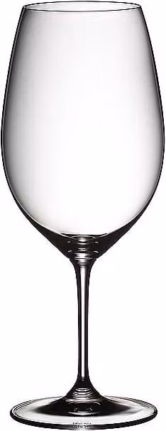 Juego de 2 copas de vino tinto Riedel Vinum Syrah en cristal transparente