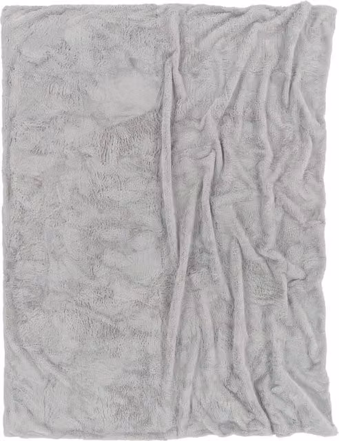 Manta suave Solina gris An/P: 200 x 240 cm