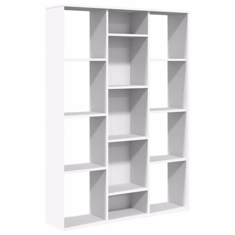 Estantería divisora de madera Maison Chic en color blanco An/P/Al: 100 x 24 x 140 cm