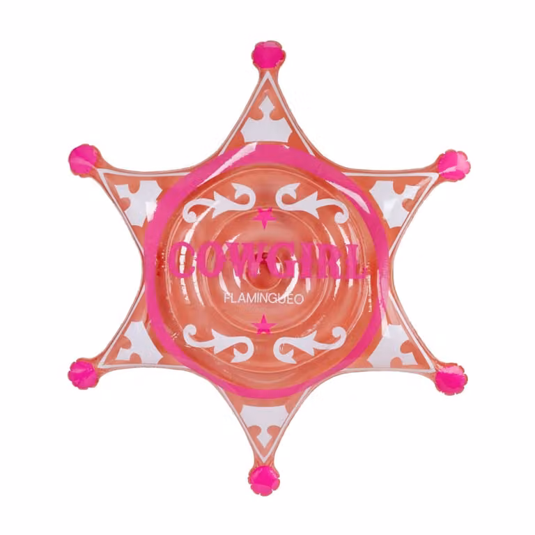 Flotador de piscina Flamingueo Comfort en PVC color rosa