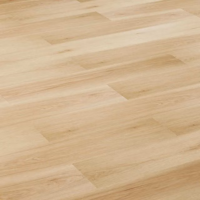 Suelo laminado con efecto madera vidaXL, color beige y marrón, resistente al agua, sistema click, 5 unidades, An/P/Al: 100,5 x 20,5 x 0,8 cm