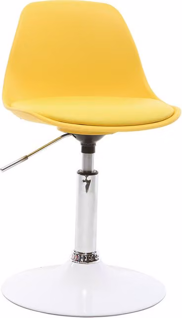Silla de escritorio infantil Steevy de Miliboo en color amarillo