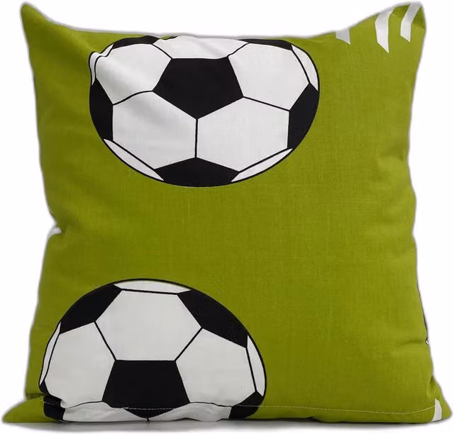 Funda de almohada infantil Jaśka de Doratex con diseño de vehículos, algodón multicolor, 40 x 40 cm