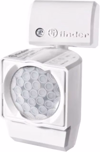 Detector de presencia interior Finder 18018230 blanco con sensor de movimiento por cable