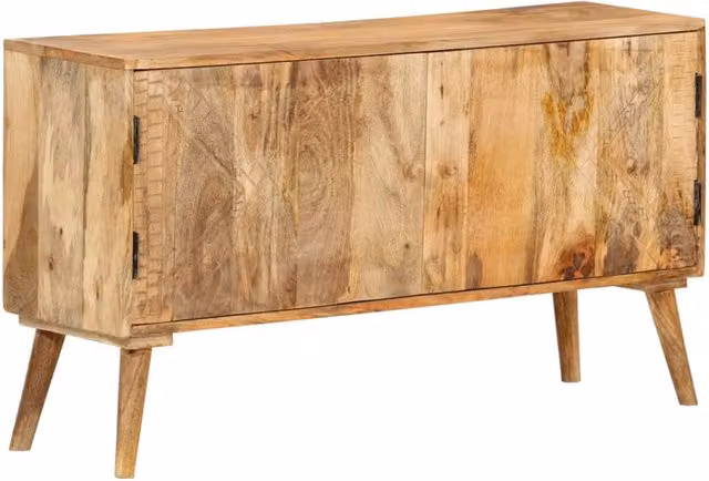 Aparador de madera de mango lacada vidaXL estilo mid-century An/P/Al: 110 x 30 x 60 cm