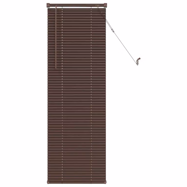 Persiana veneciana vidaXL Marrón con patrón, An/Al: 150 x 40 cm, 25 mm
