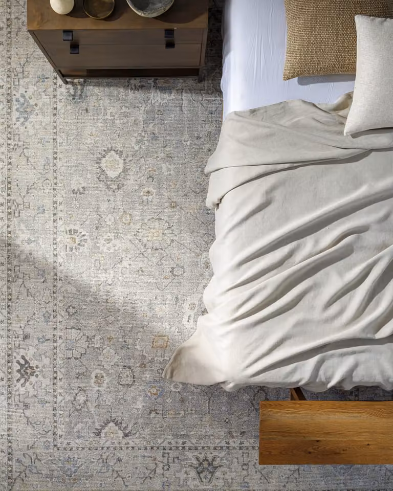 Alfombra vintage oriental Livabliss de color gris, An: 200 cm, P: 275 cm