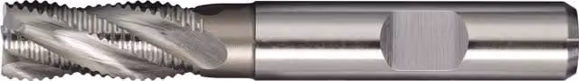 Fresa de vástago DIN 844 Tipo HR de Nordwest Handel AG, diámetro 12 mm, longitud 36 mm, acero HSS-Co5, color plata