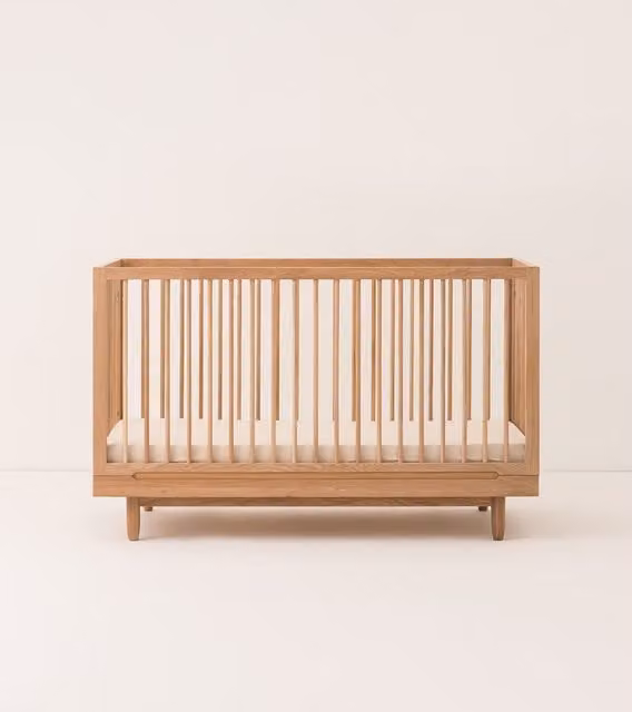 Cuna evolutiva Nobodinoz Pure de roble macizo en color roble