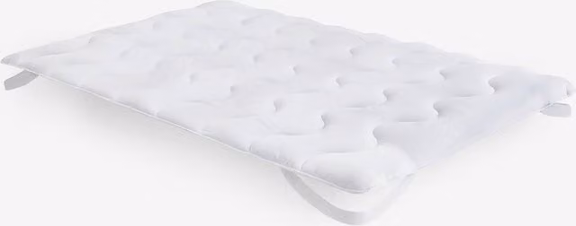 Topper Pikolin Home de microfibra extra confort en color blanco, An/P/Al: 140 x 190 cm