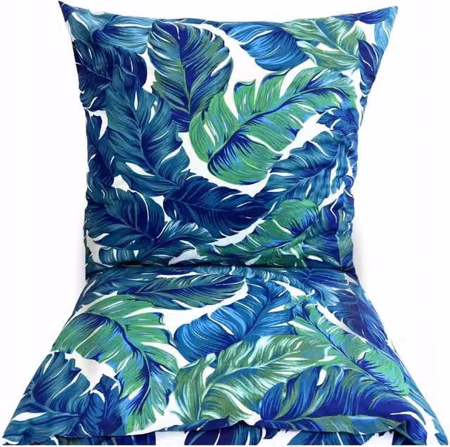Juego de cama de 3 piezas Doratex de 100% algodón con diseño floral en colores azul, blanco, verde y multicolor, incluye funda nórdica y fundas de almohada, An/P/Al: 160 x 200 cm